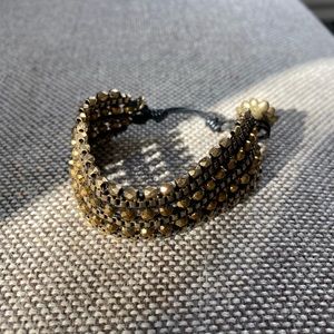 Lucky brand beaded cuff bracelet